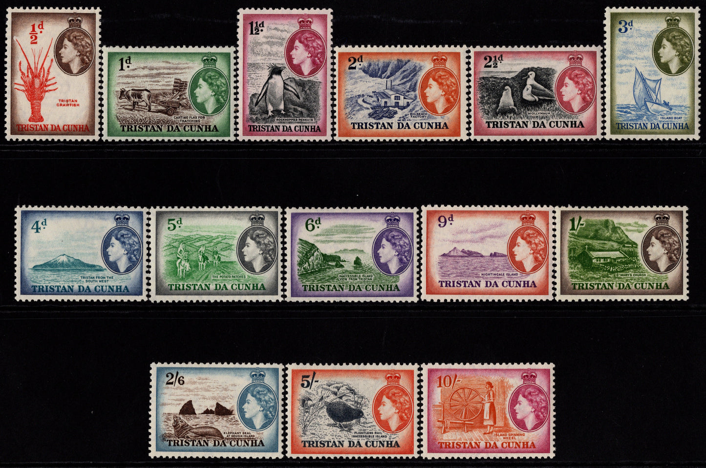 Tristan Da Cunha 1954 Mint Set