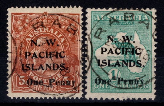 New Guinea NWPI Overprints