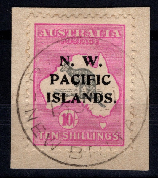 New Guinea NWPI Overprint 10/-