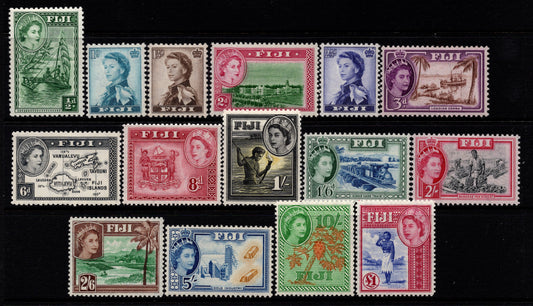 Fiji QE2 Era Full Mint Set