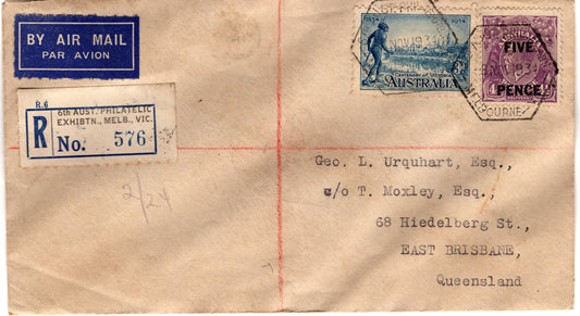 Australia 1934 Exhibition  Cover