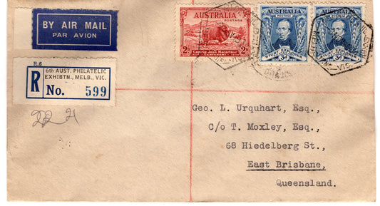 Australia 1934 Exhibition Cover