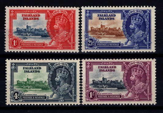 Falkland Islands 1935 Silver Jubilee Set MLH